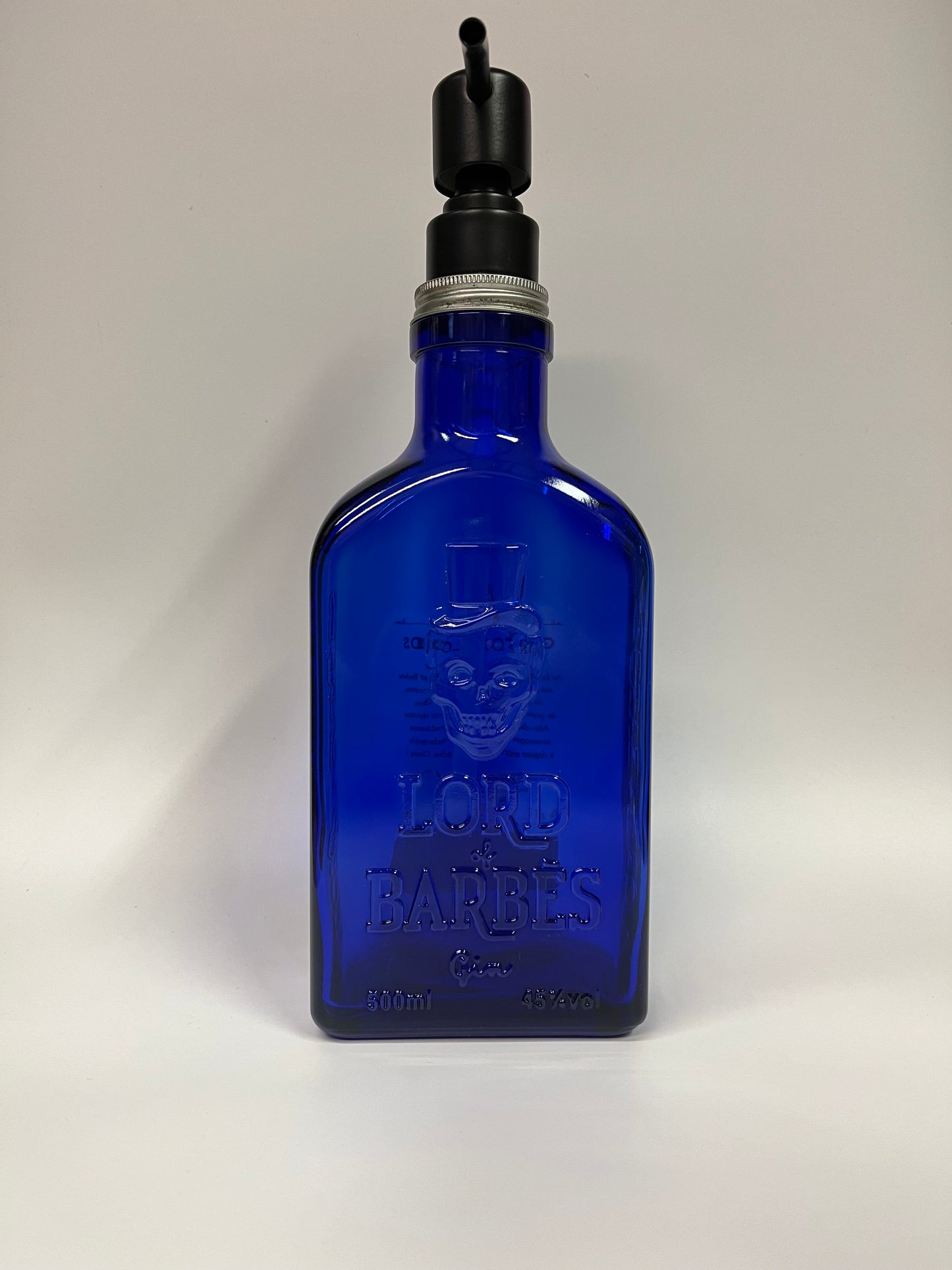dispenser gin lord barbes artigianale riciclato