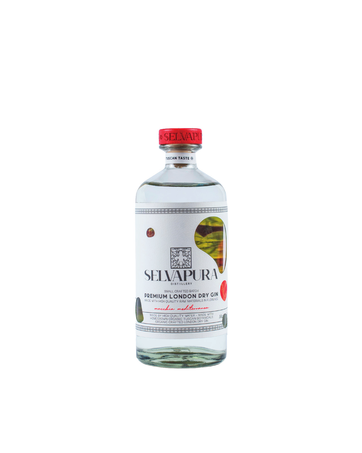 Selvapura Macchia Mediterranea London Dry Gin Bio 700 ml