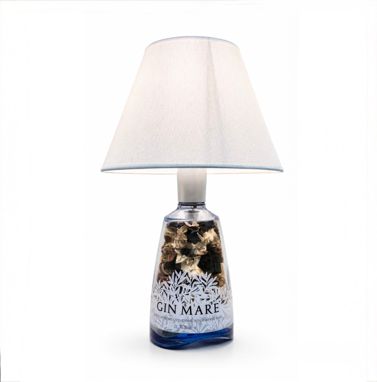 LAMPADA GIN MARE – dettaglio lampada artigianale