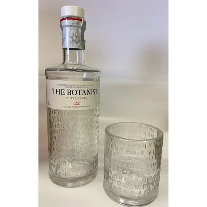bicchiere gin botanist artigianale vetro riciclato