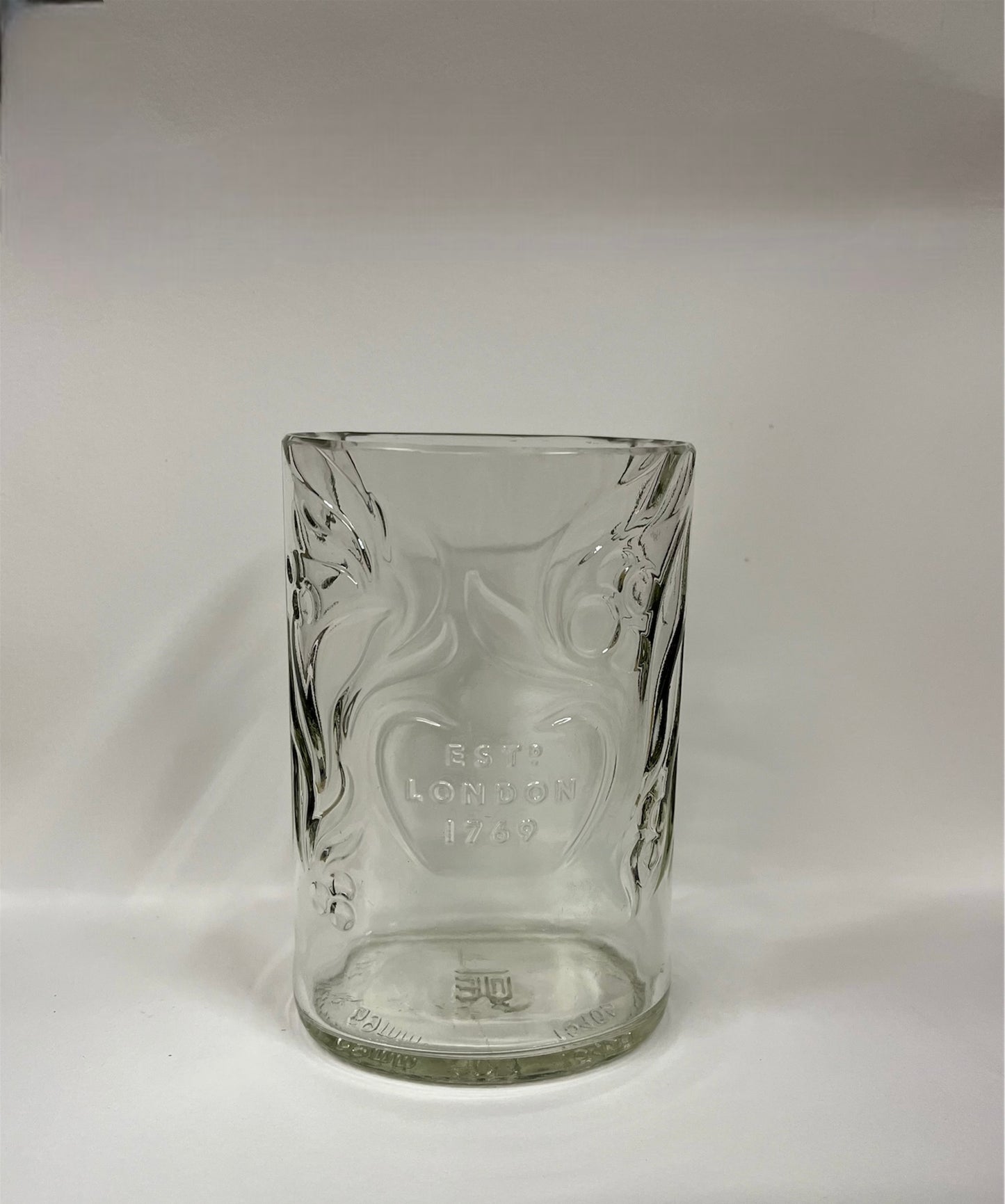 bicchiere gin gordon artigianale vetro riciclato