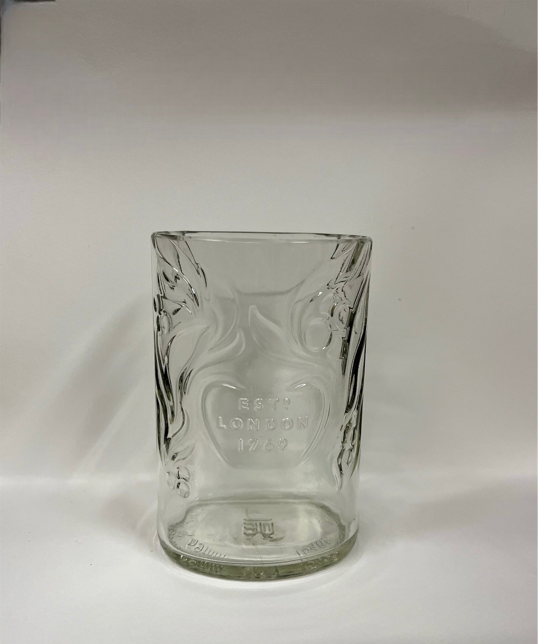 bicchiere gin gordon artigianale vetro riciclato