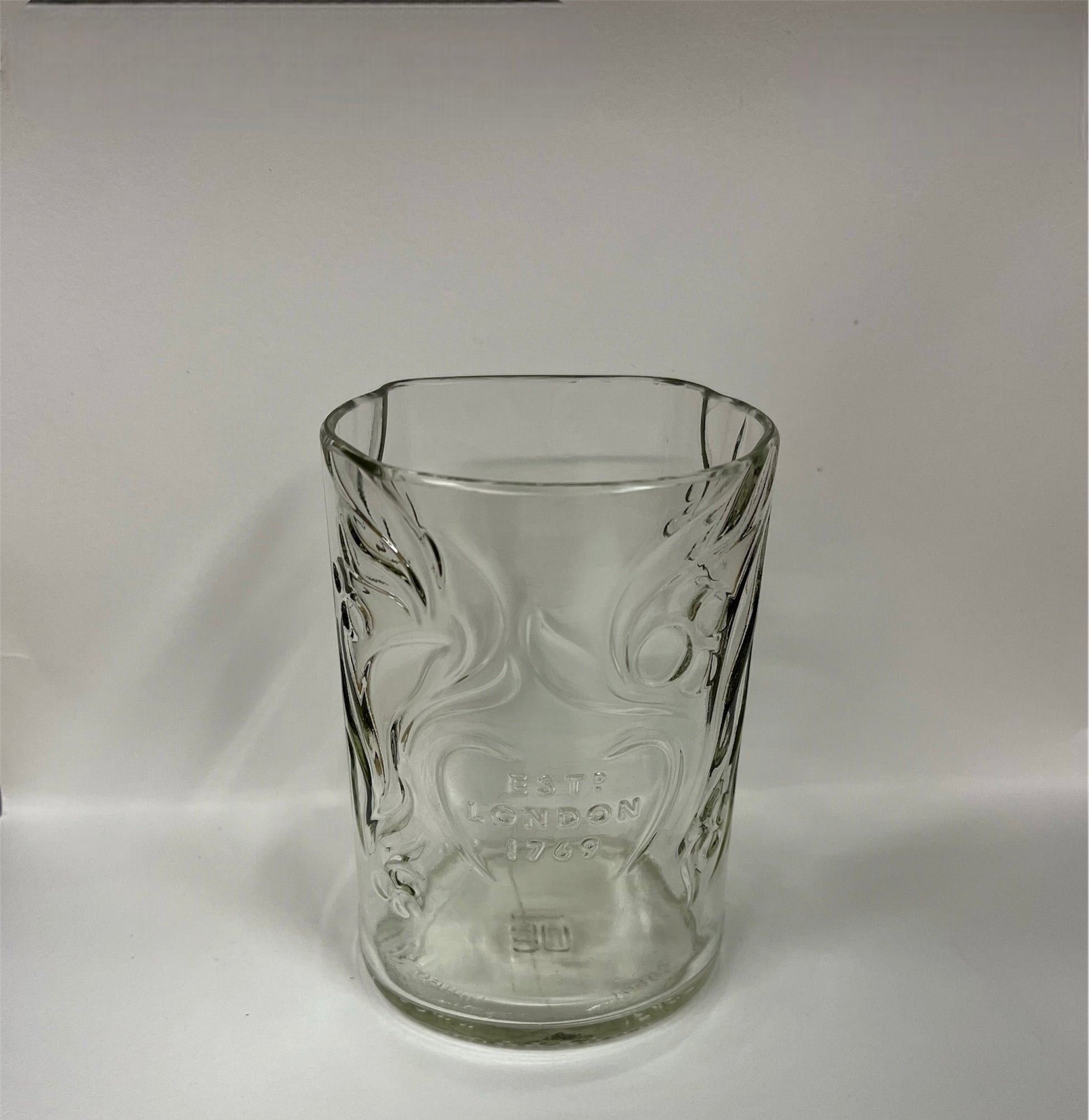 bicchiere gin gordon artigianale vetro riciclato