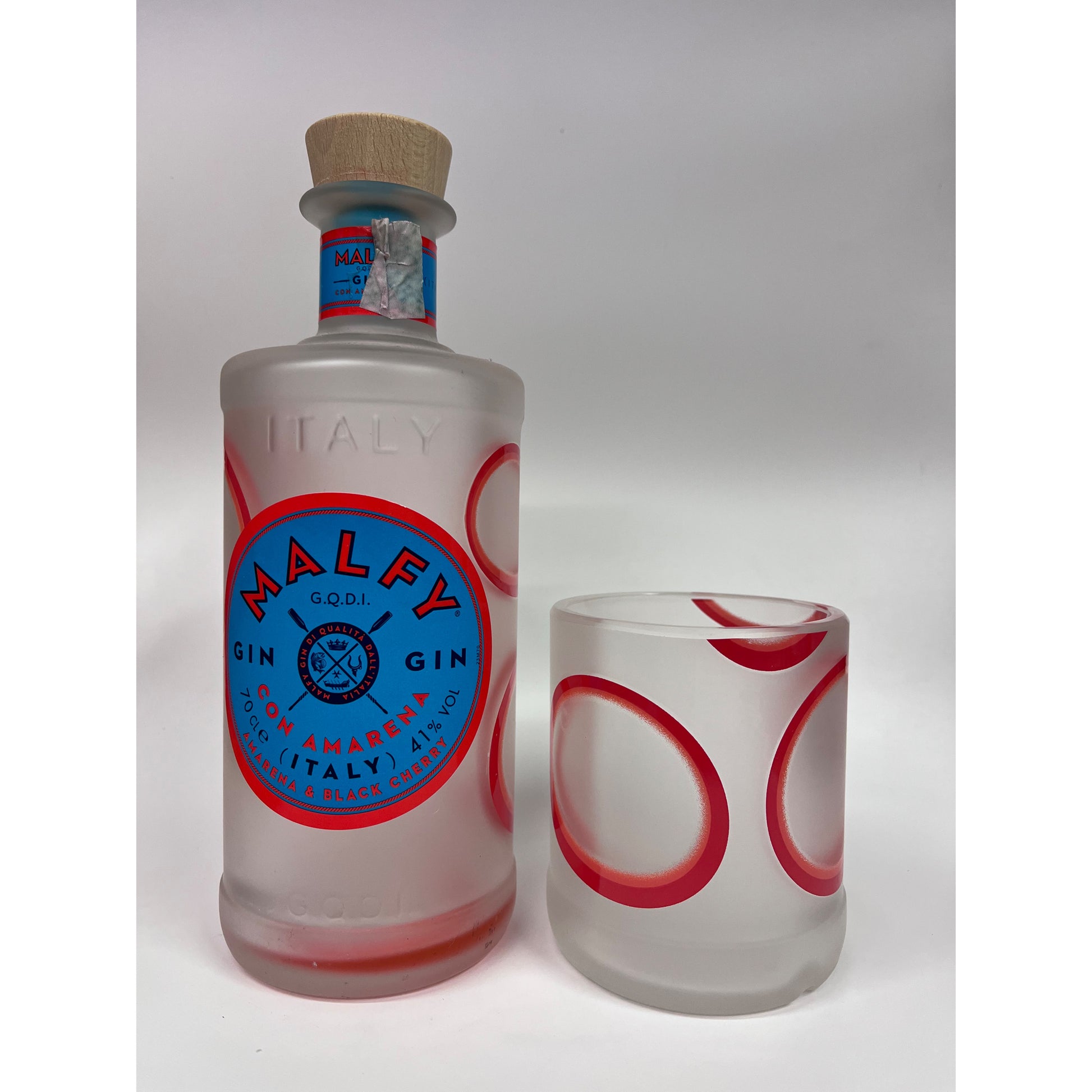 bicchiere gin malfy artigianale vetro riciclato