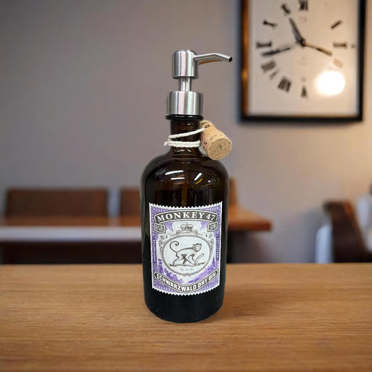dispenser gin monkey artigianale riciclato